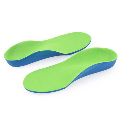 Plantillas ortopédicas para zapatos Niños Soporte de arco de pie plano Esponja Transpirable Salud Cuidado de los pies Plantilla de PU