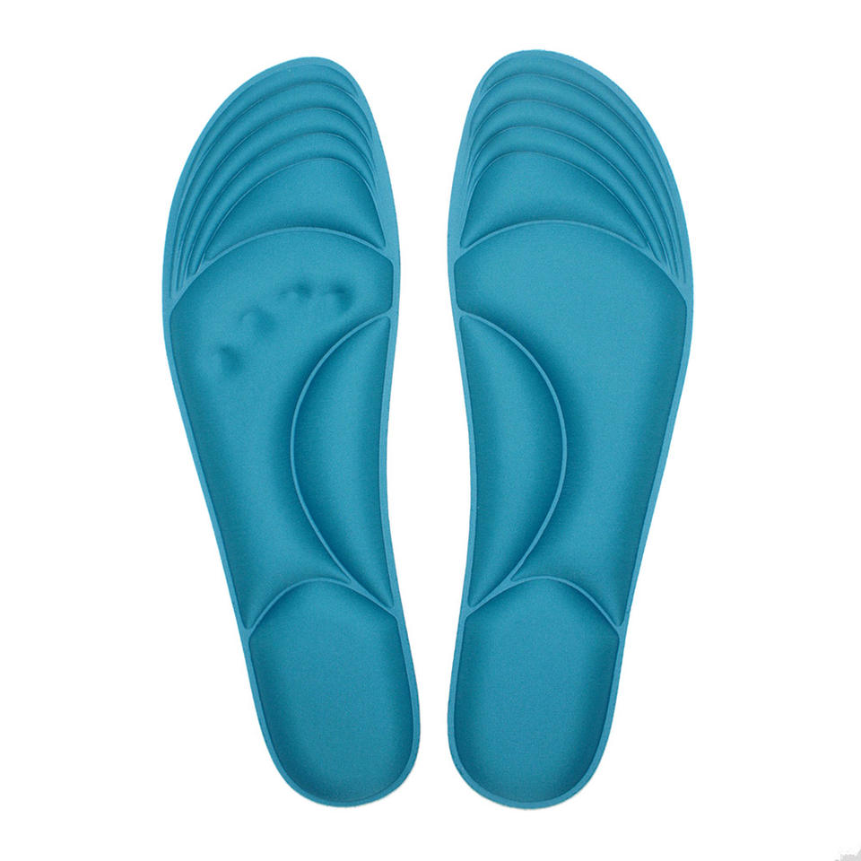 Plantillas suaves y gruesas de espuma viscoelástica para zapatos, alta densidad, rebote lento, antifatiga, cómodas 
